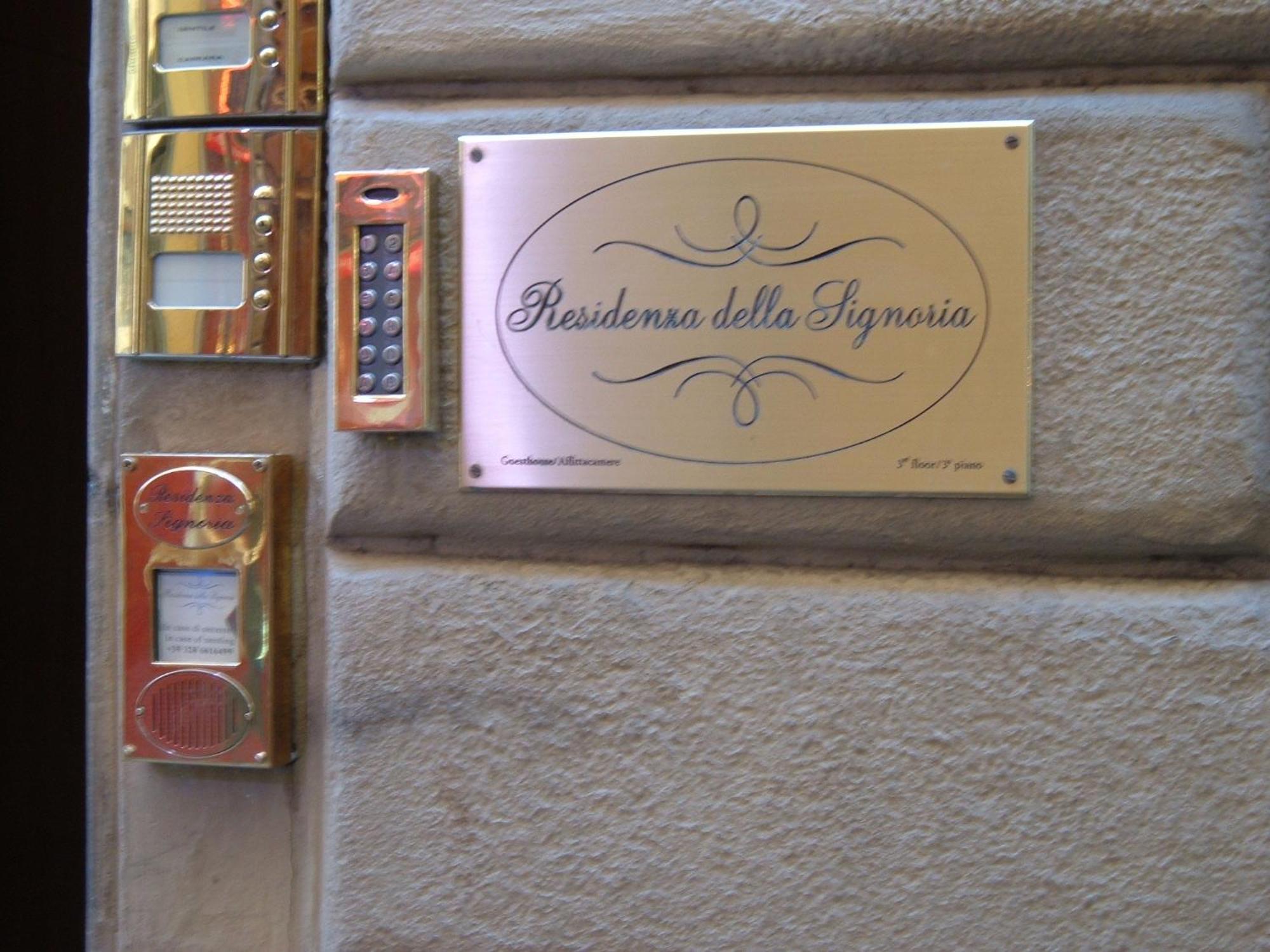 Residenza Della Signoria Hotel Florence Buitenkant foto